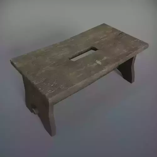Wooden Foot Stool