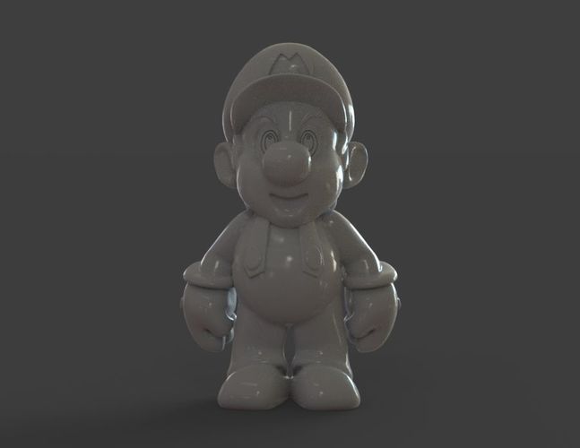 Mario Statue 3D print model