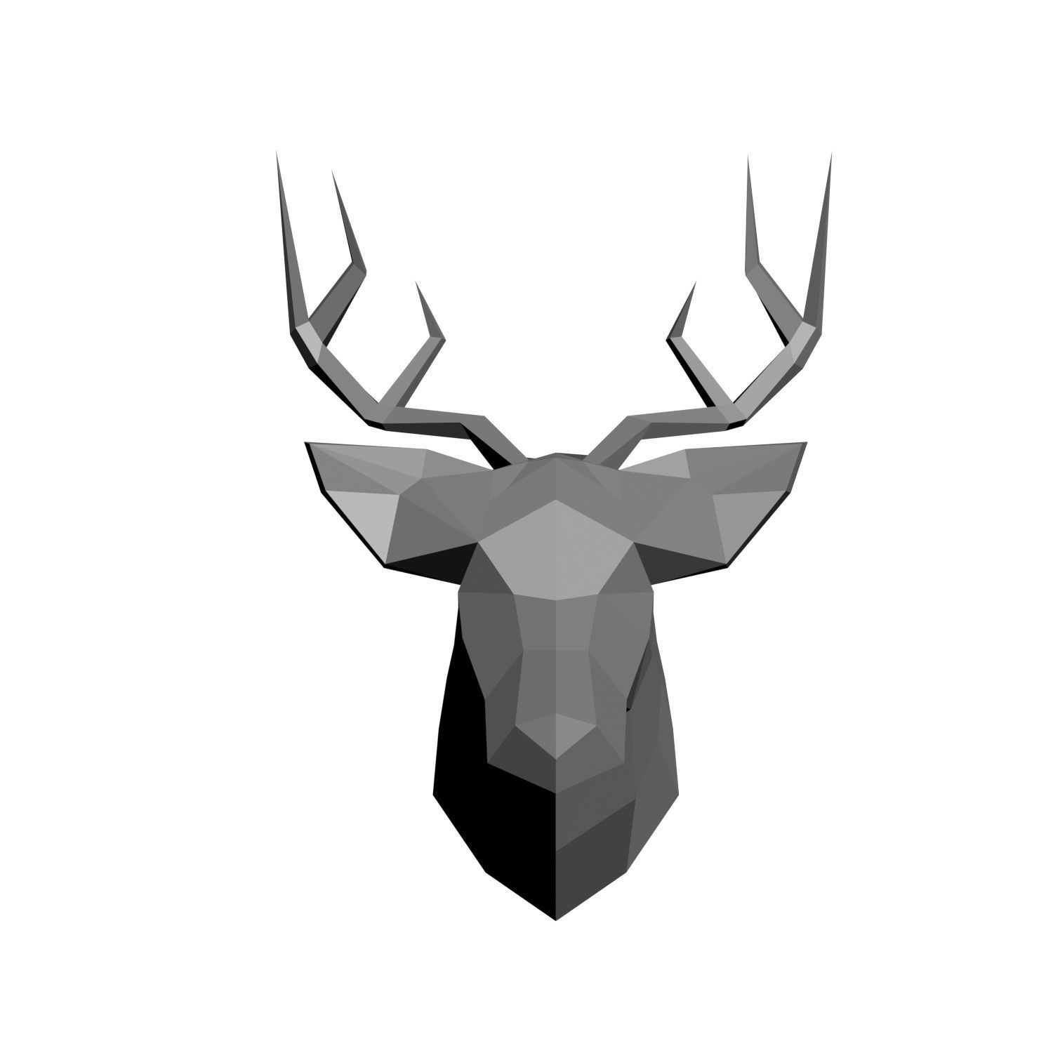 Animal models low-poly 3D print model_20