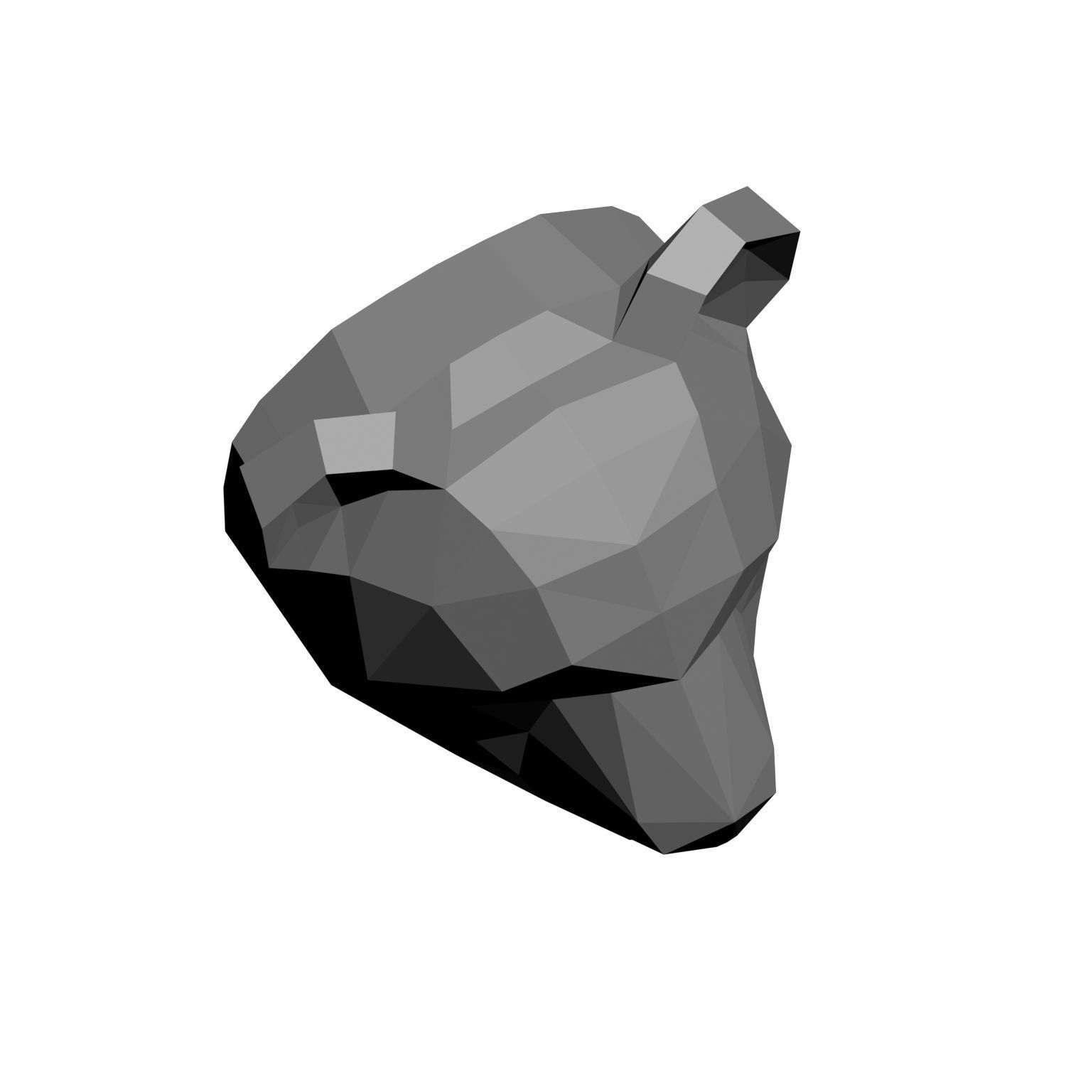 Animal models low-poly 3D print model_25