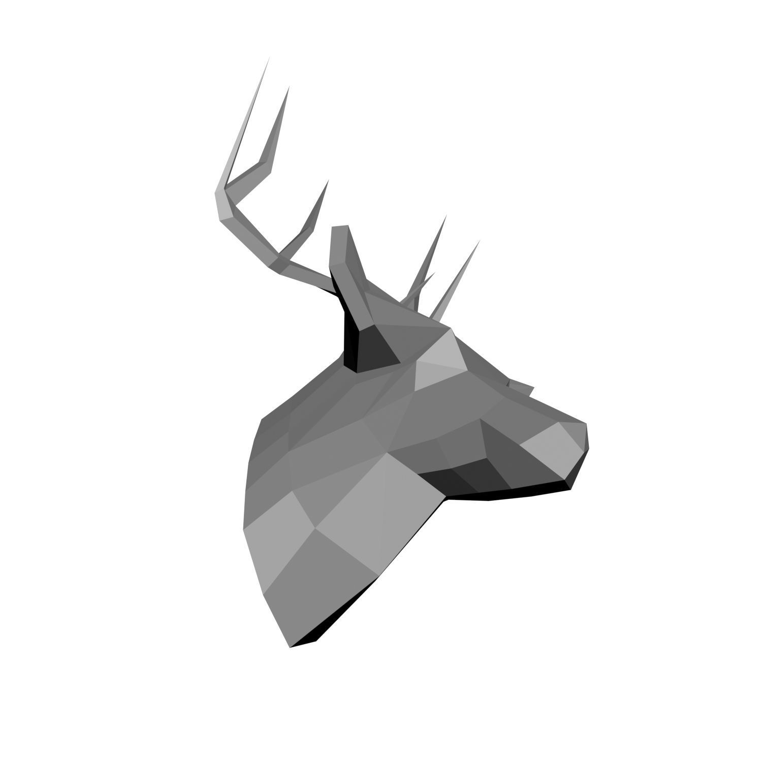Animal models low-poly 3D print model_18