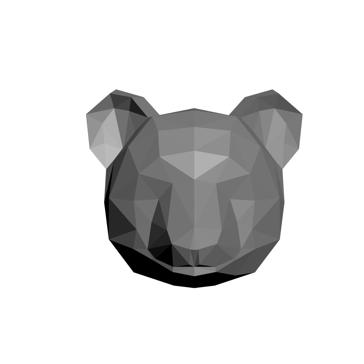 Animal models low-poly 3D print model_22