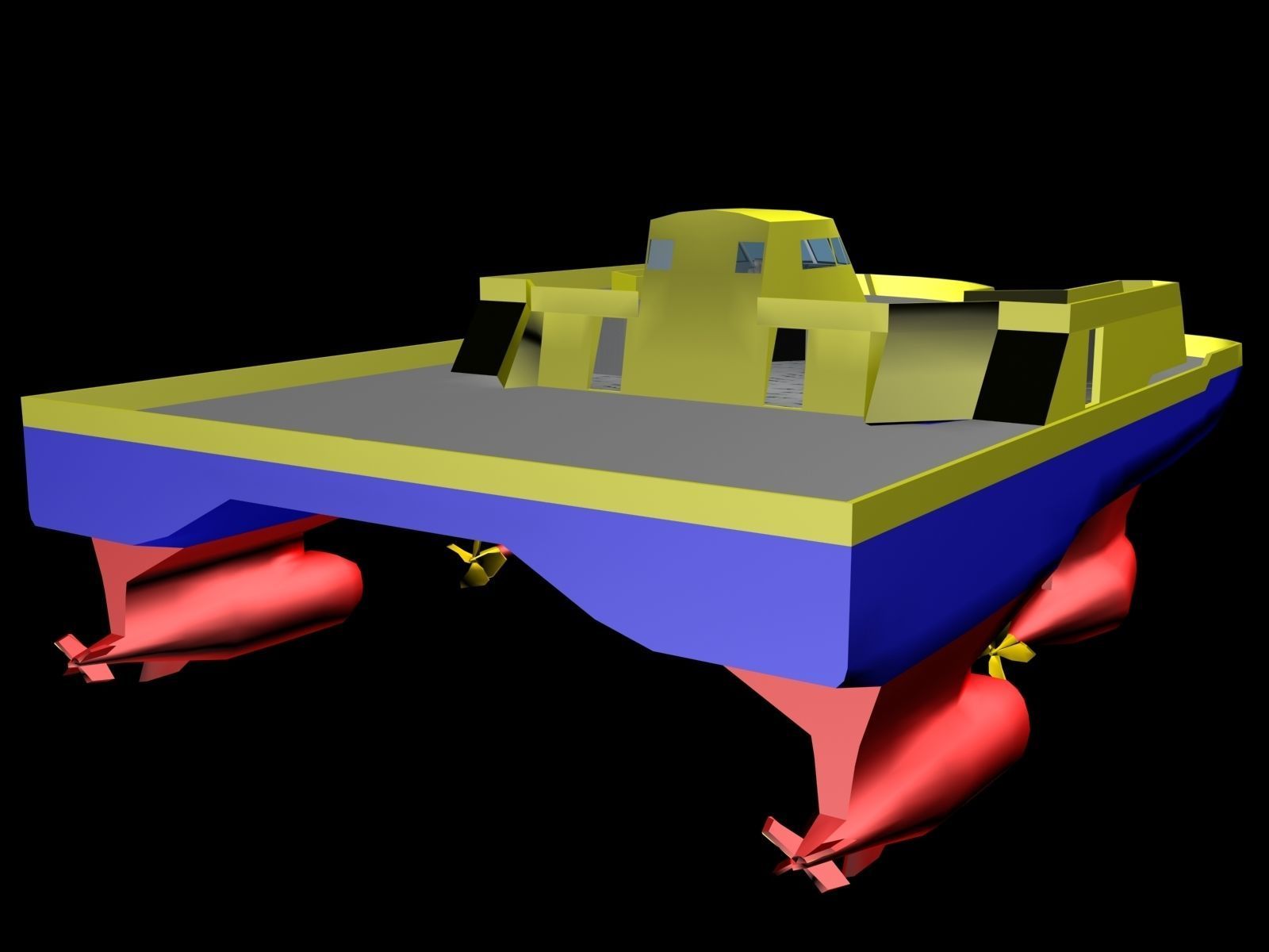 Sea Cutter Concept - textured 3D model_1