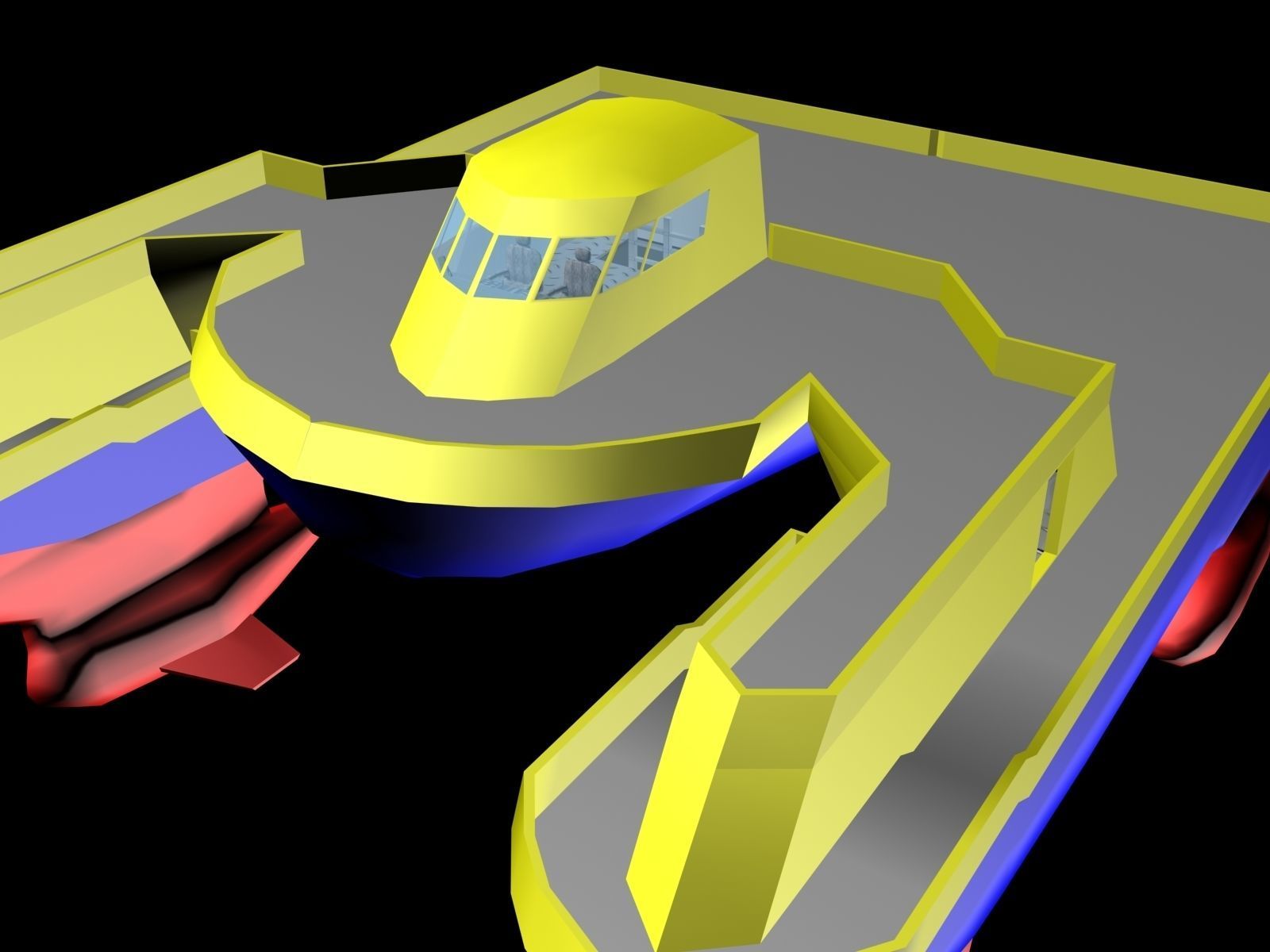 Sea Cutter Concept - textured 3D model_7