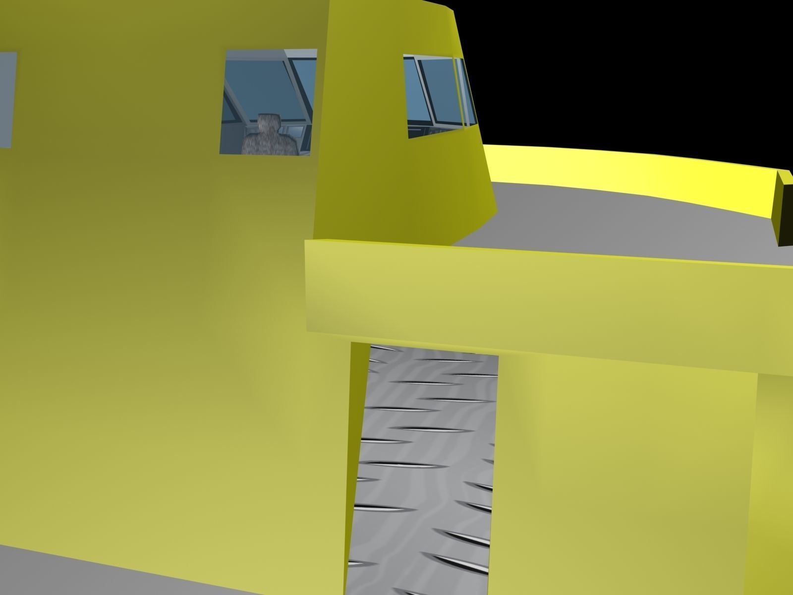 Sea Cutter Concept - textured 3D model_3