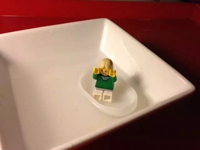 Tiny boat for LEGO minifig Free 3D print model_0