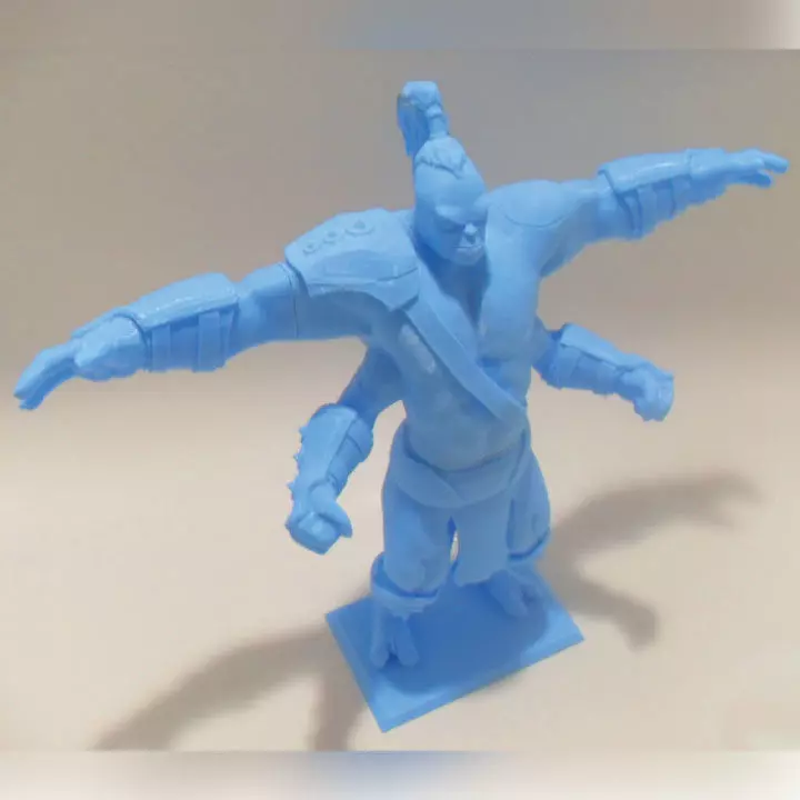 Goro - Mortal Kombat 3D print model_0