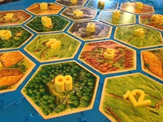 Catan numbers Free 3D print model