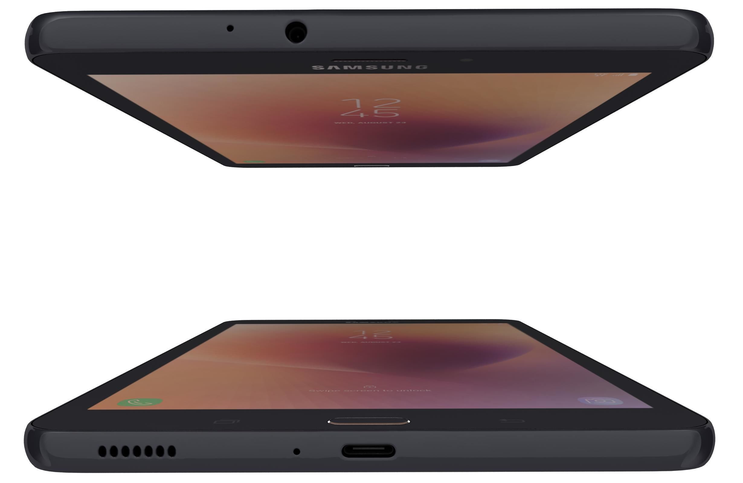 Samsung Galaxy Tab A 8 0 Black 3D model_2