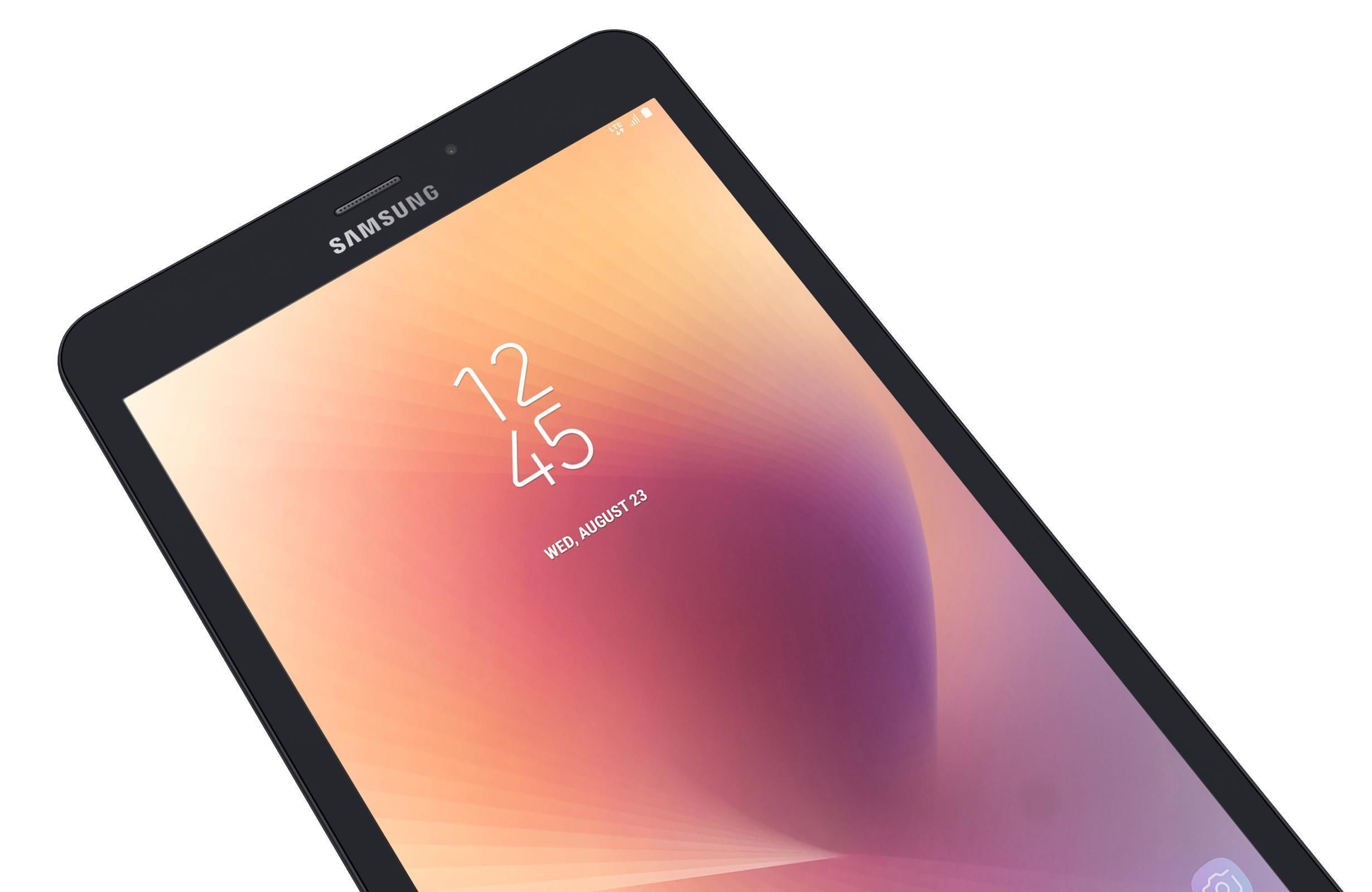 Samsung Galaxy Tab A 8 0 Black 3D model_7