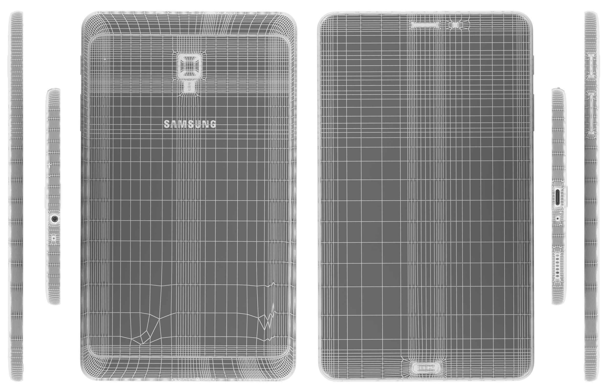Samsung Galaxy Tab A 8 0 Black 3D model_11