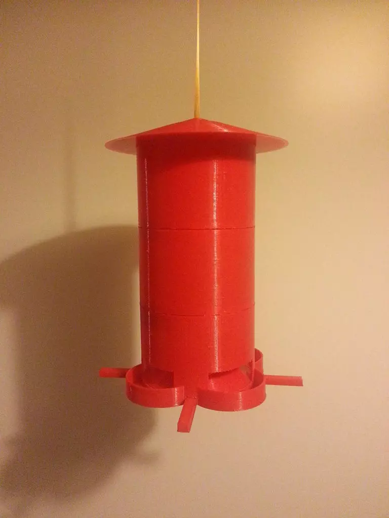Bird feeder - Tower Free 3D print model_0
