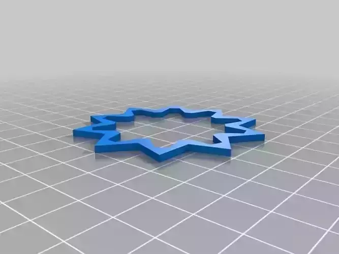 Christmas decorations - Stars Free 3D print model