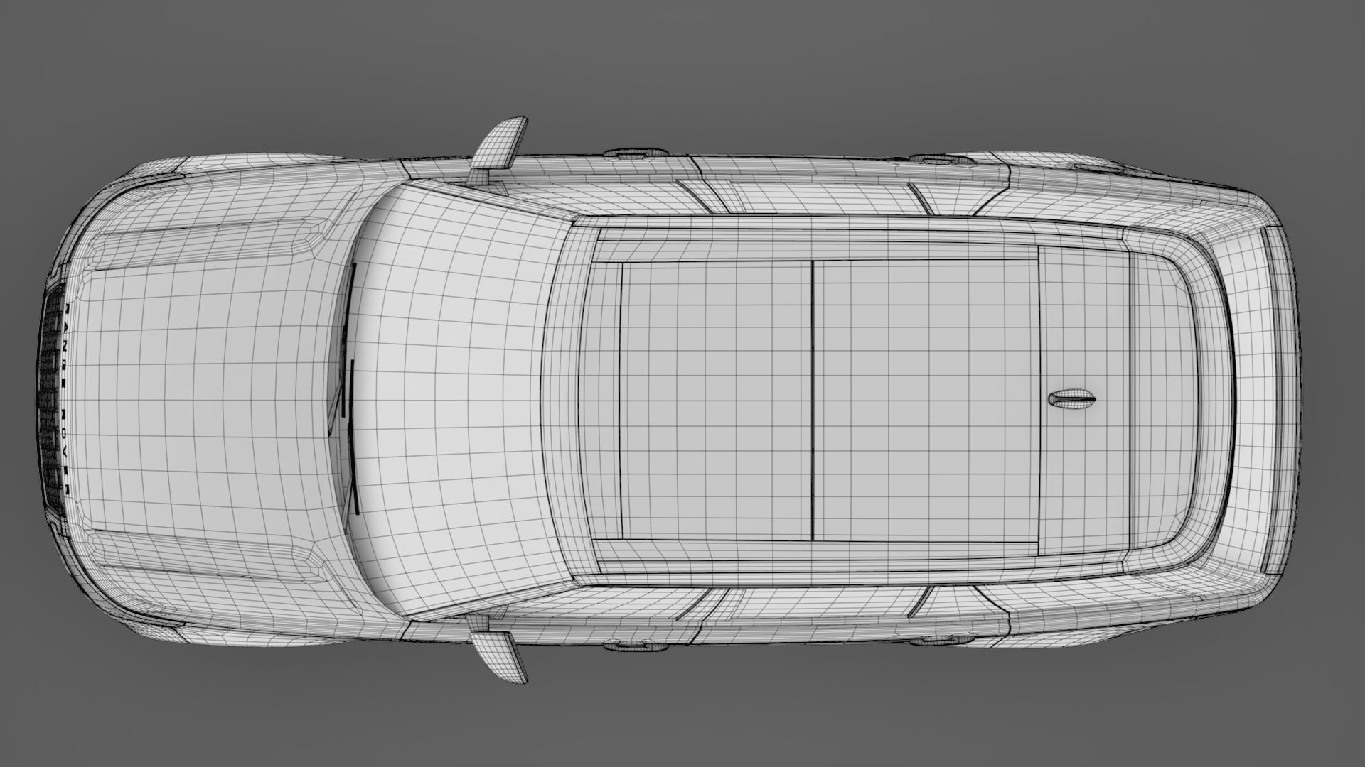 Range Rover Hybrid LWB L405 2018 3D model_19