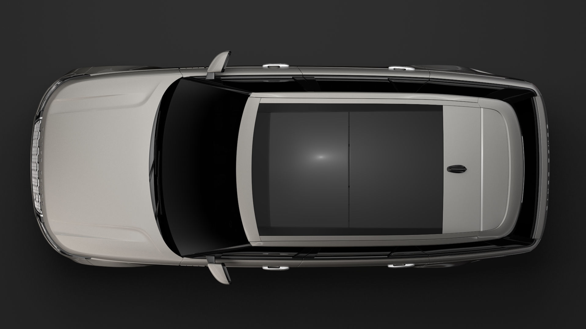 Range Rover Hybrid LWB L405 2018 3D model_10