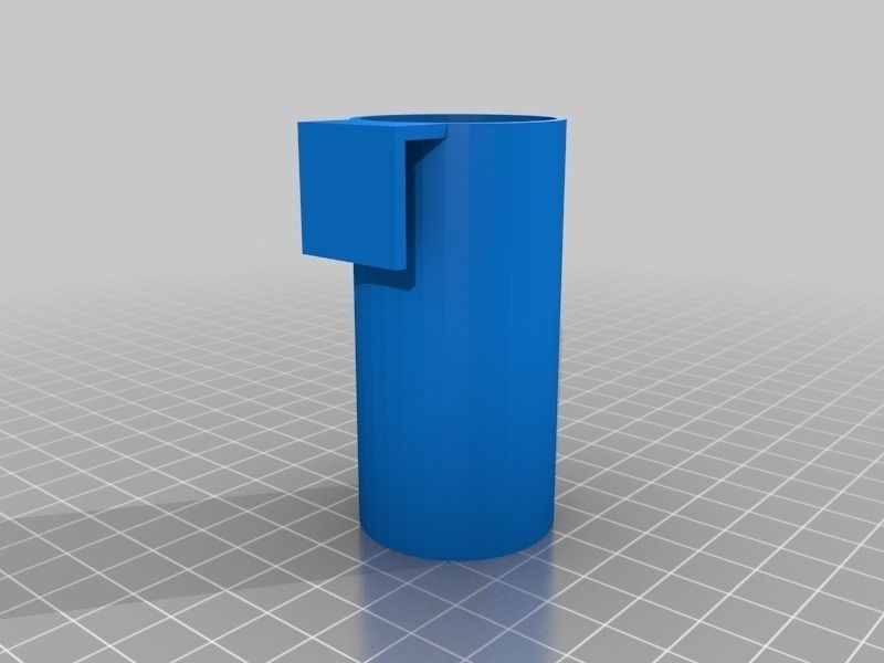 Hanging pencil cup free 3D model 3D printable CGTrader