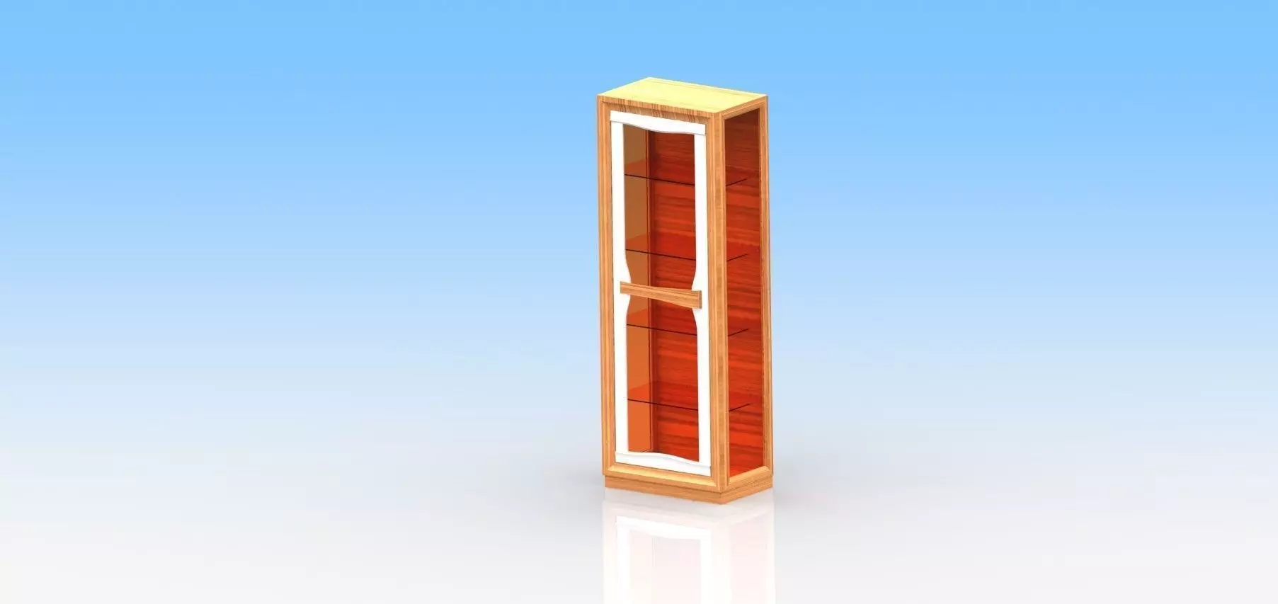 one door cabinet Free 3D model