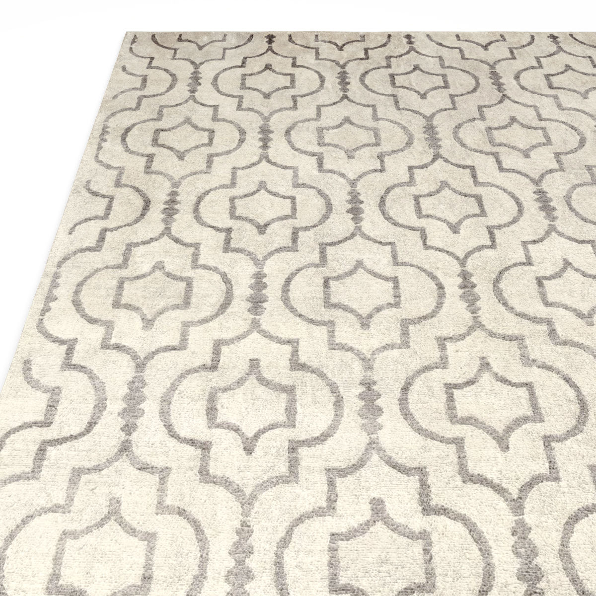 Medallione Rug RH carpet 3D model_1