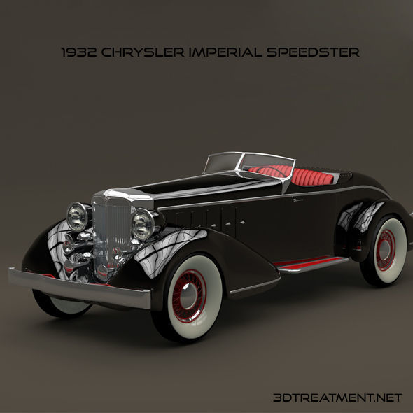 1932 Chrysler Imperial Speedster 3D model_4