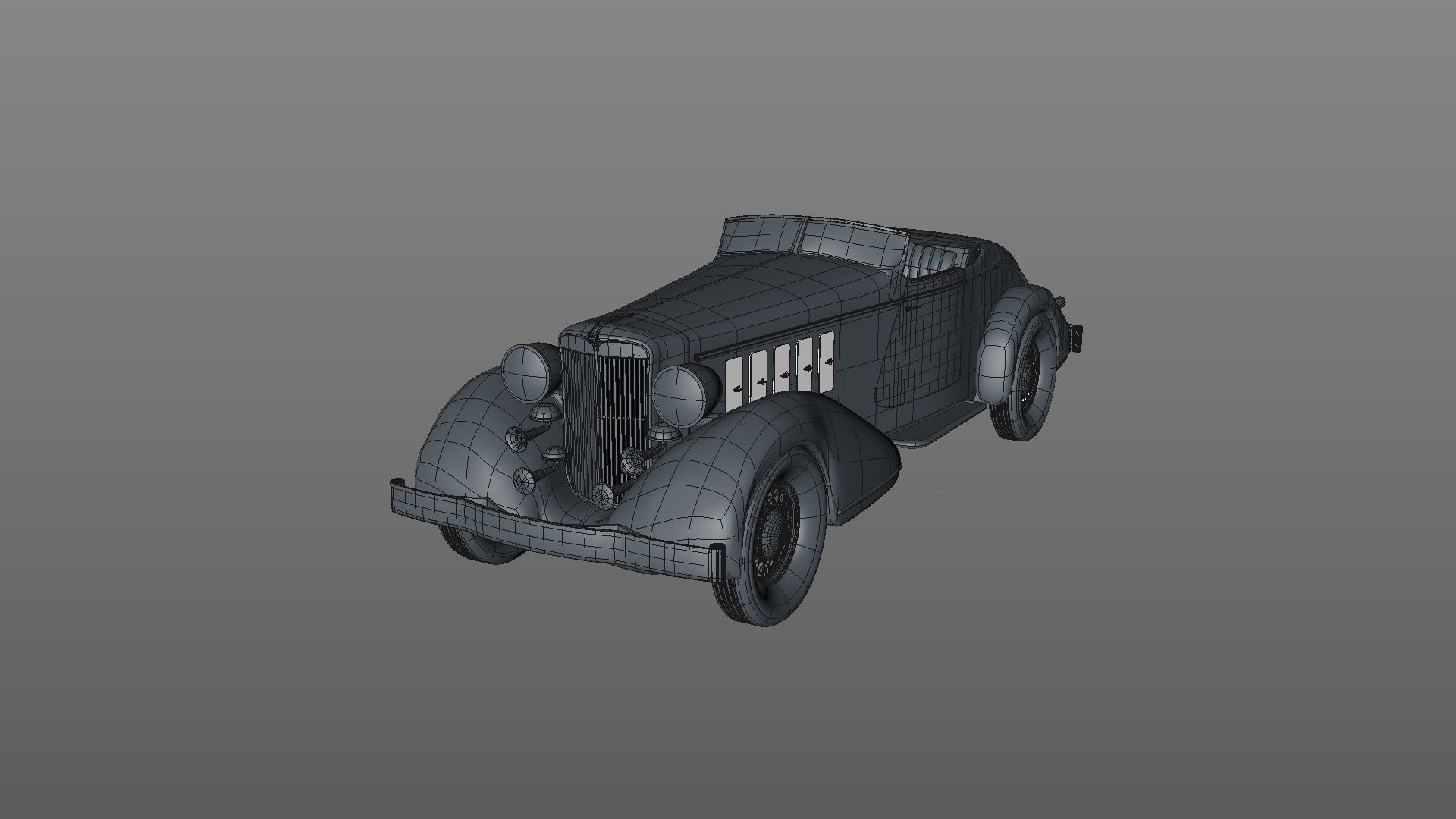 1932 Chrysler Imperial Speedster 3D model_3
