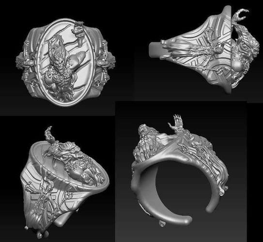 Ring of Wizardry 3D print model