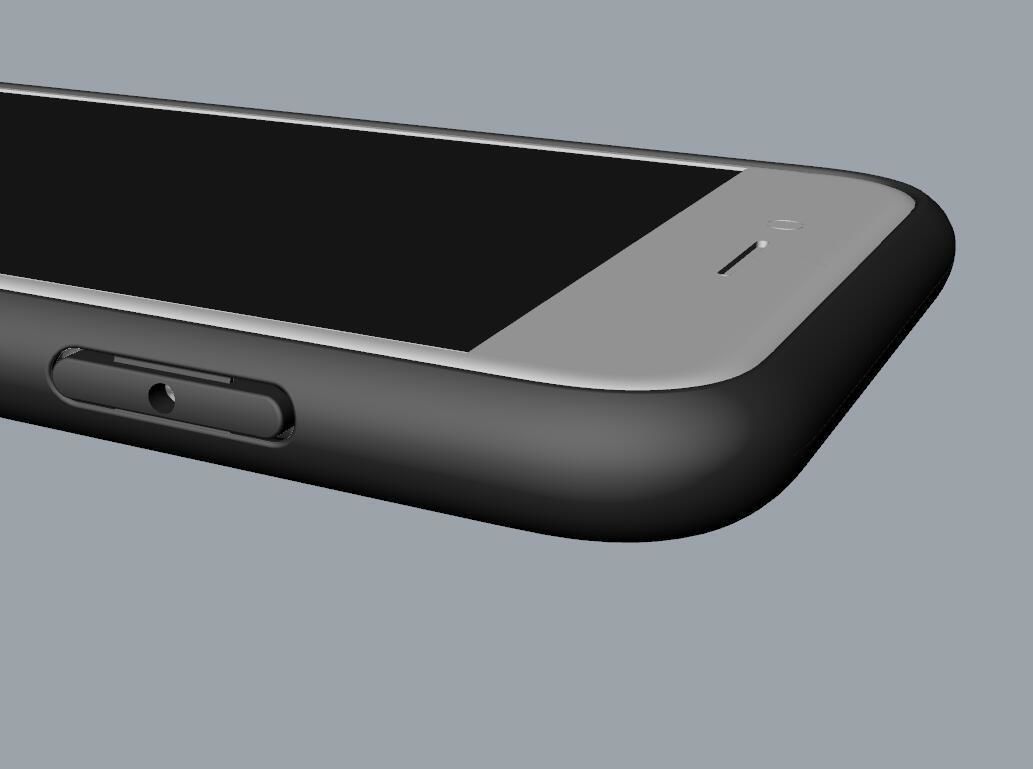 iphone 8 and 8 plus case Original customizable design 3D print model_14