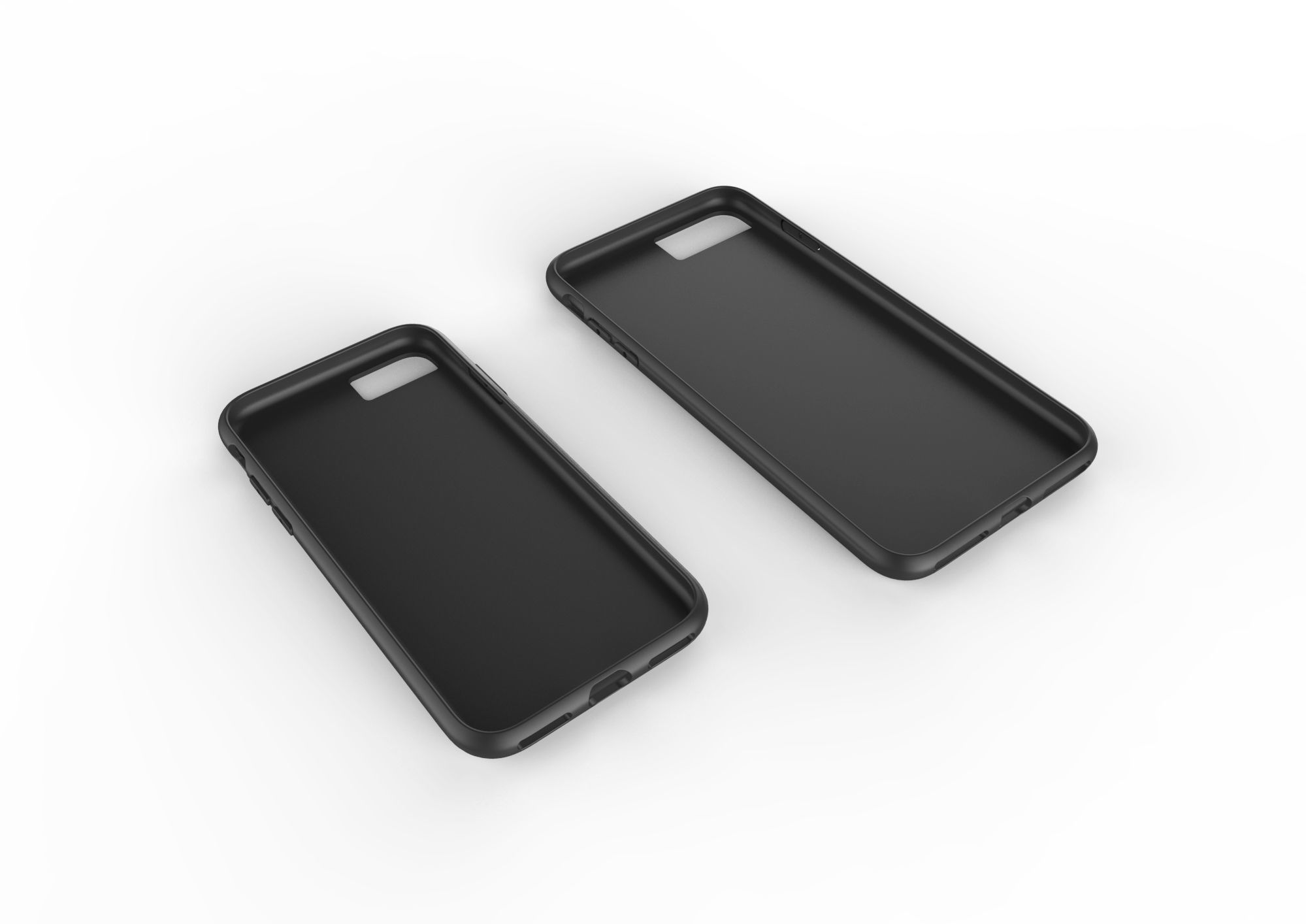 iphone 8 and 8 plus case Original customizable design 3D print model_20