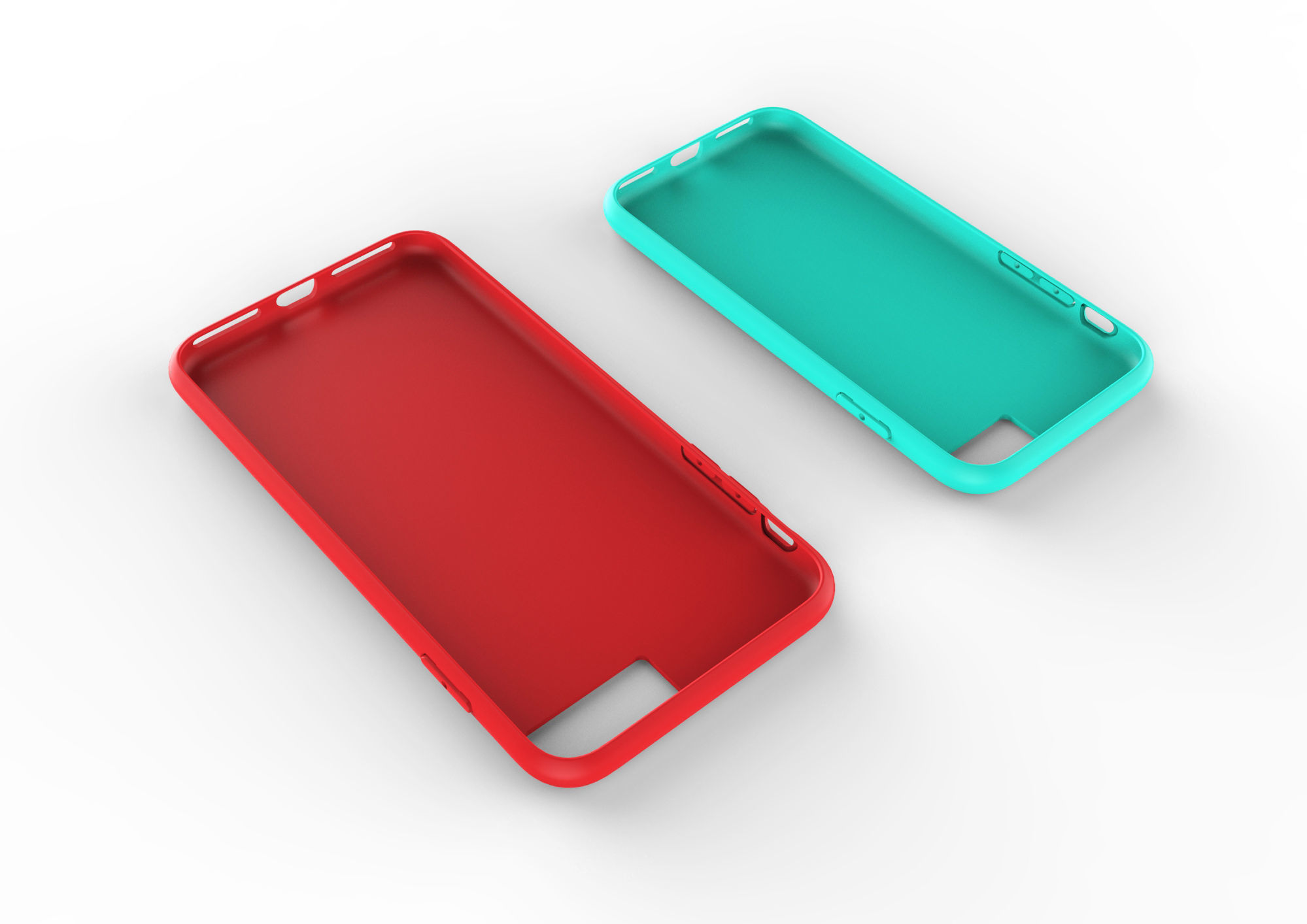 iphone 8 and 8 plus case Original customizable design 3D print model_1