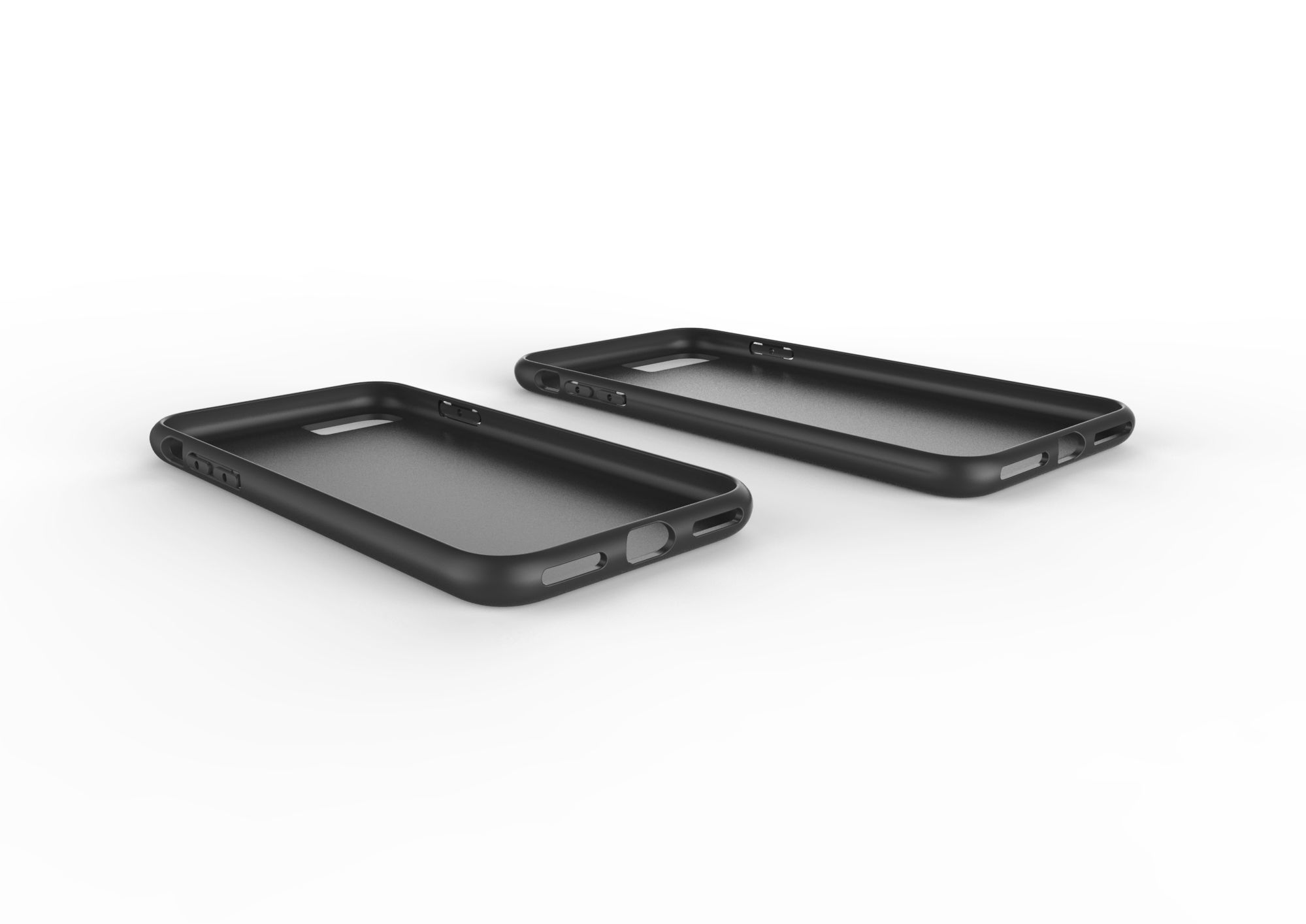 iphone 8 and 8 plus case Original customizable design 3D print model_19