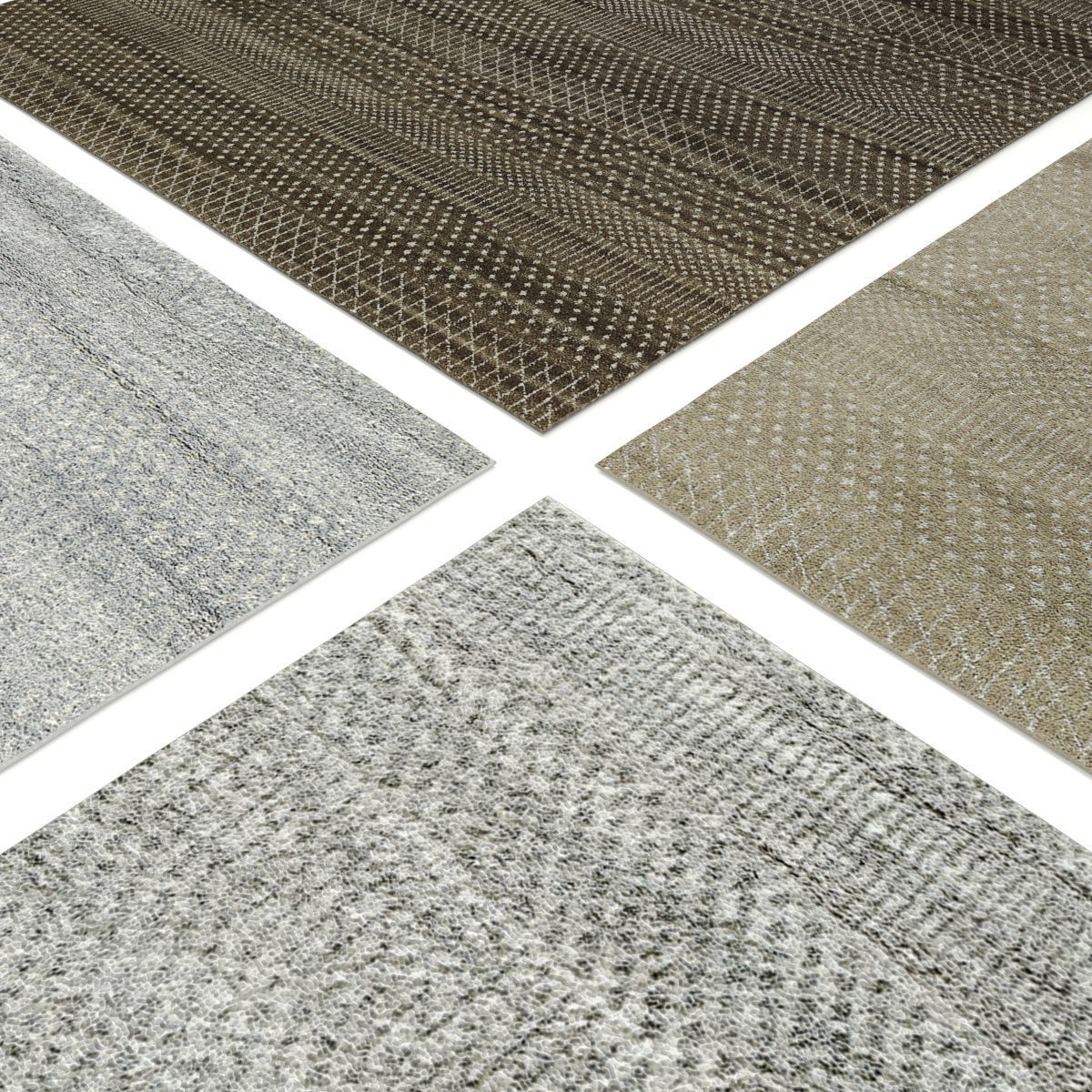 Neva Rug RH carpet 3D model_5