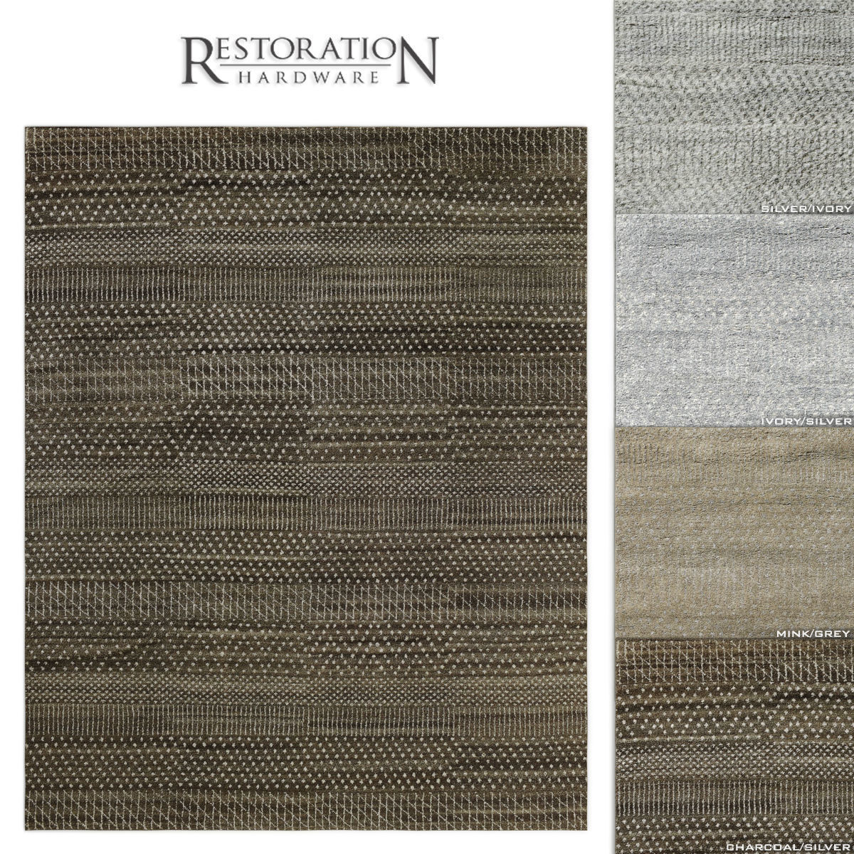 Neva Rug RH carpet 3D model_0