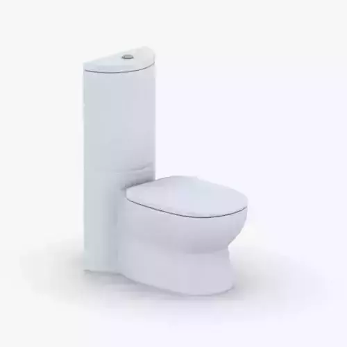 1525 - Toilet Low-poly 3D model