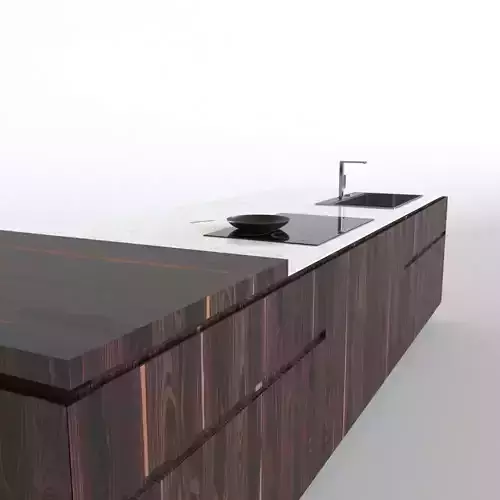 Cesar Elle kicthen island 3D model