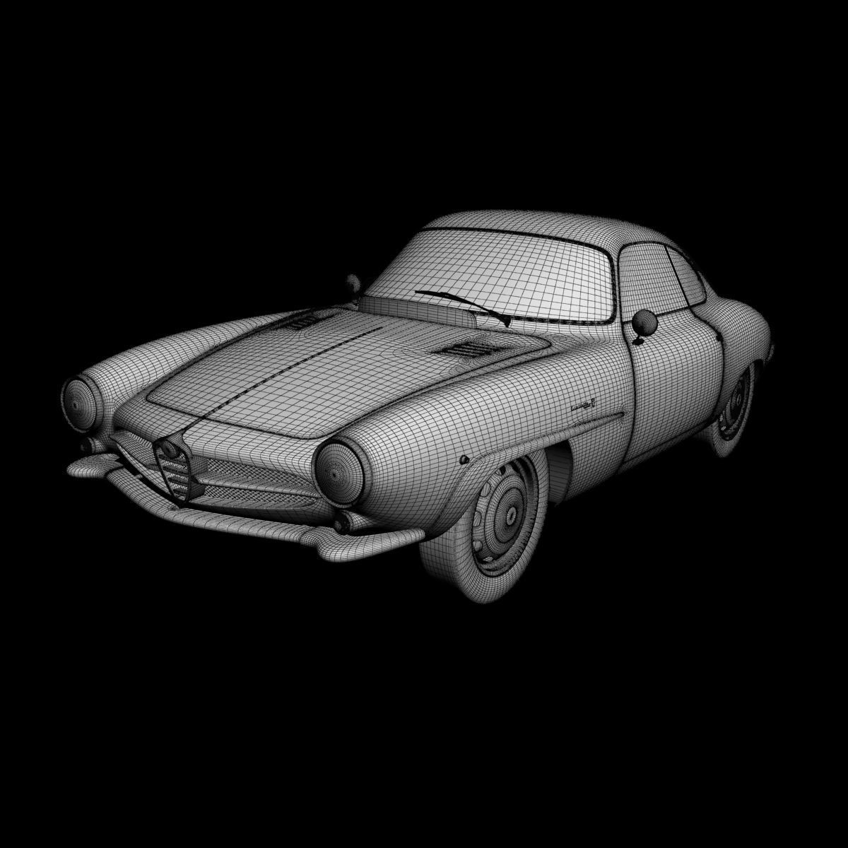 Alfa Romeo Giulietta Sprint Speciale 3D model_14