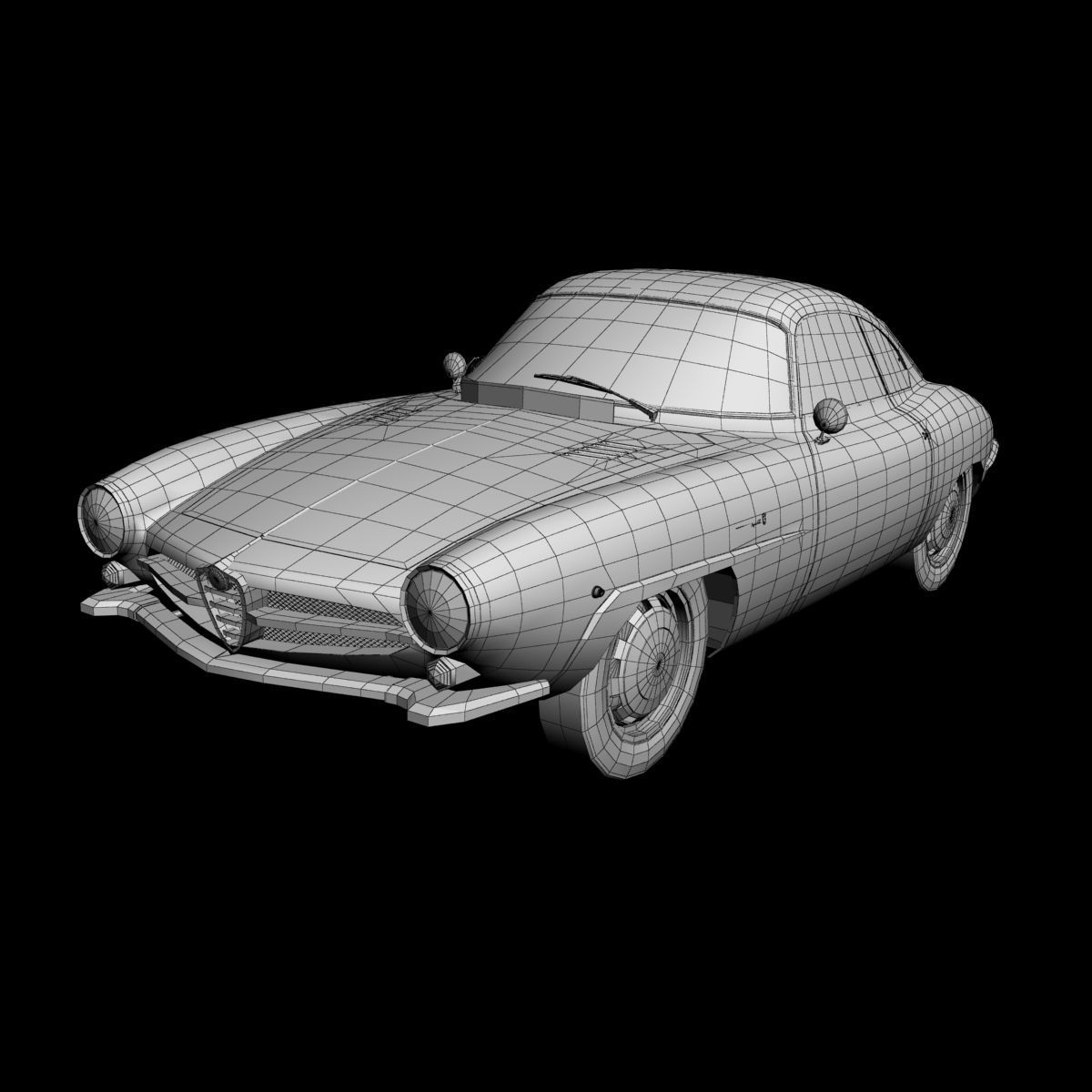 Alfa Romeo Giulietta Sprint Speciale 3D model_13
