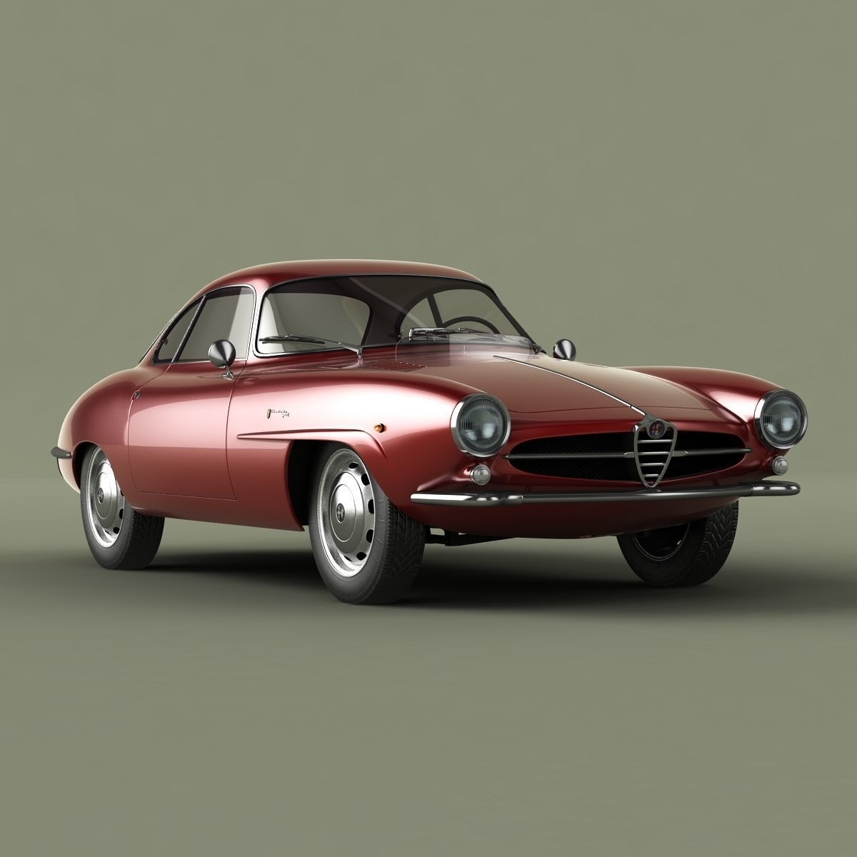 Alfa Romeo Giulietta Sprint Speciale 3D model_9