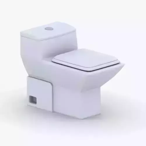 1530 - Toilet Low-poly 3D model