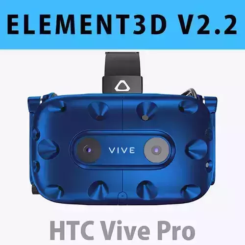 E3D - 3D HTC Vive Pro 3D model 3D model