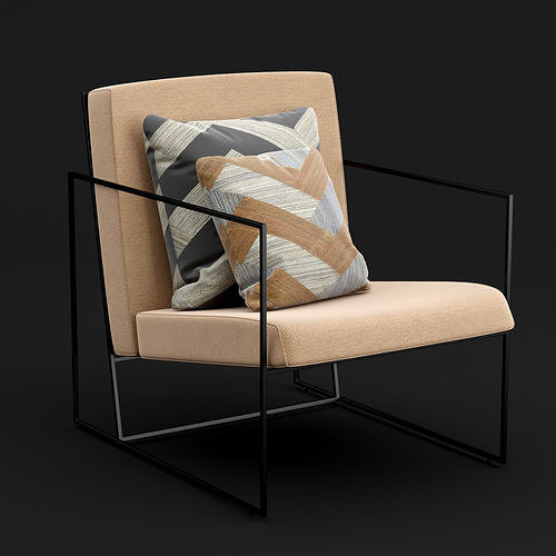 Modern chair 3D model