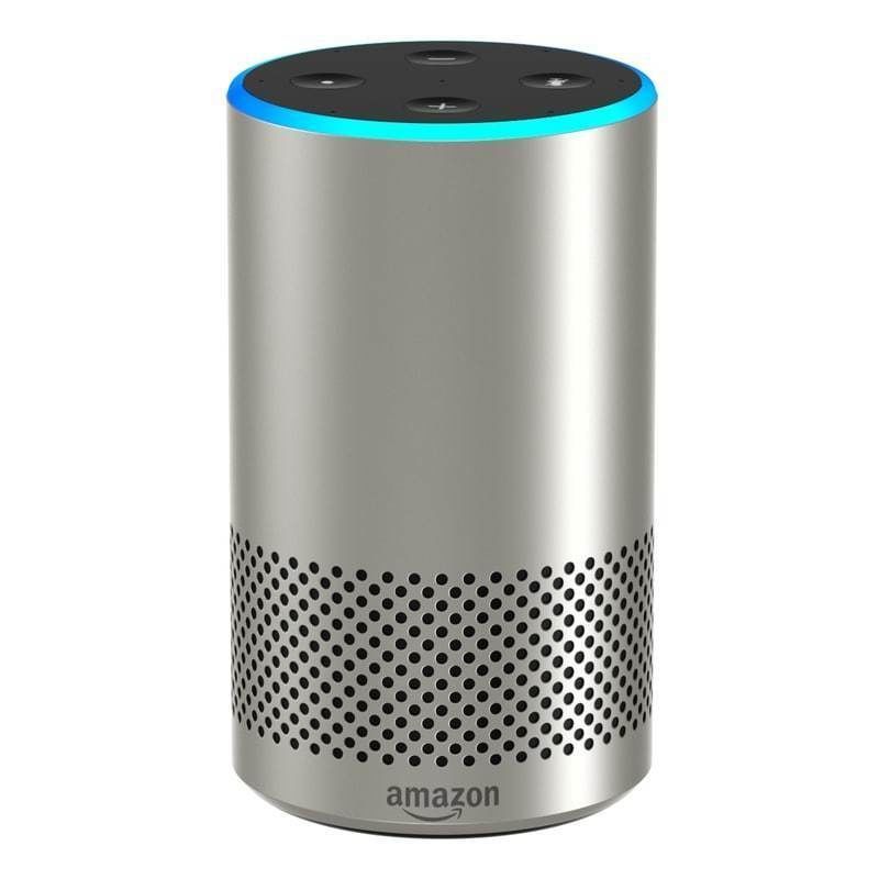 E3D - New Amazon Echo 2018 Silver Finish model model 3D model_3