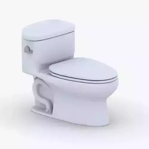 1535 - Toilet Low-poly 3D model