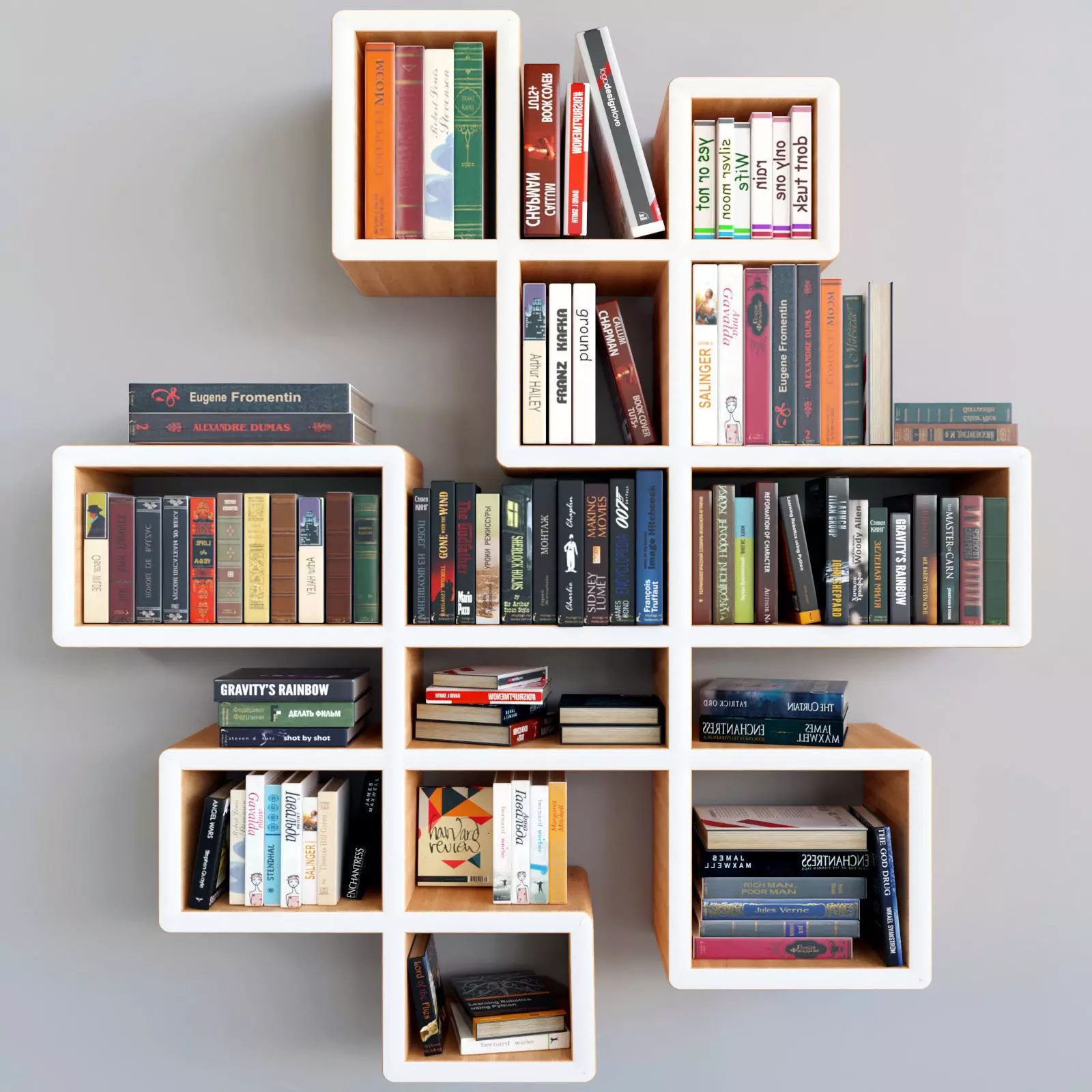 Books helves 3D model