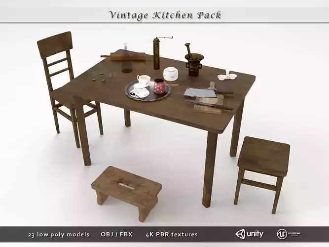 Vintage Kitchen Pack