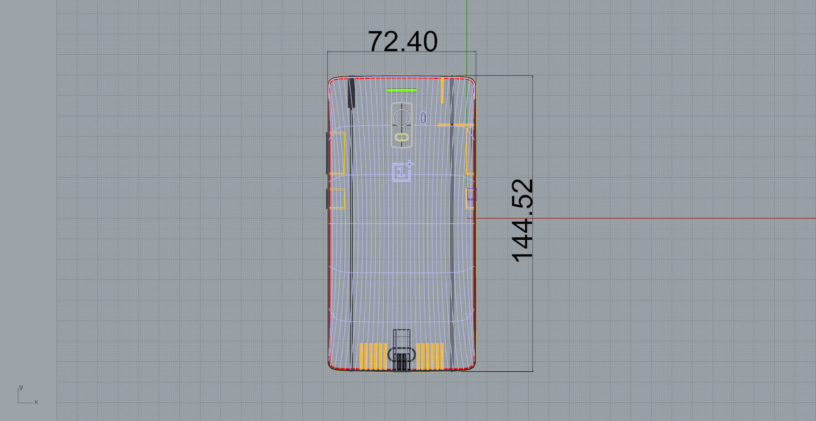 oneplus 5T DESIGN 3D print model_20
