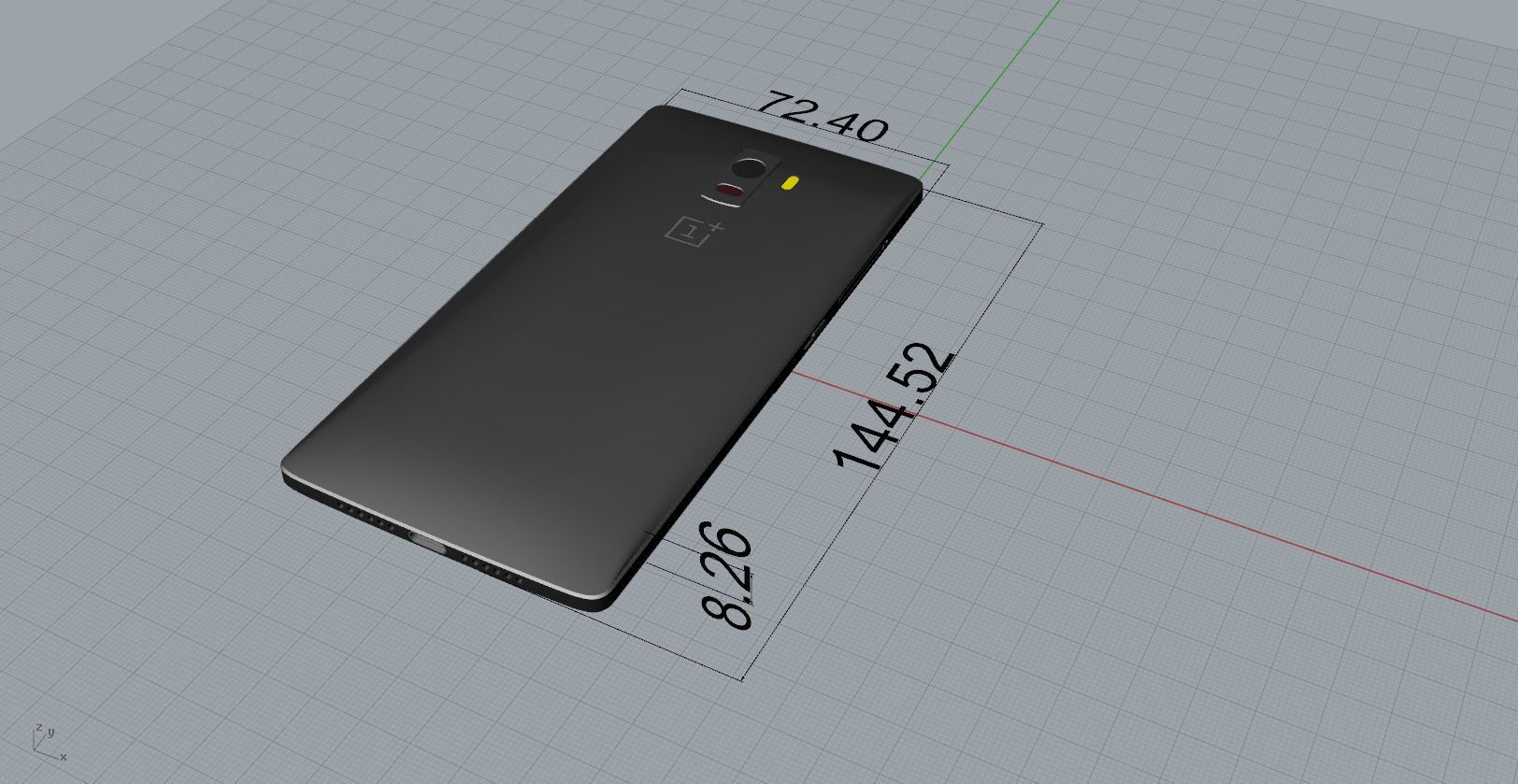 oneplus 5T DESIGN 3D print model_21