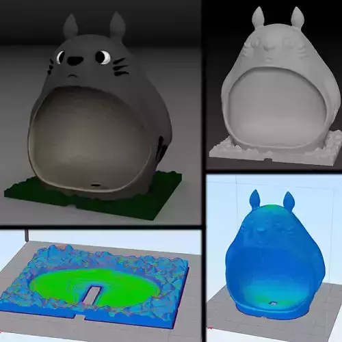 Totoro 3D print model