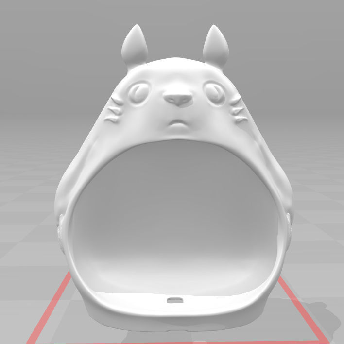 Totoro 3D print model_20