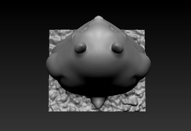 Totoro 3D print model_9