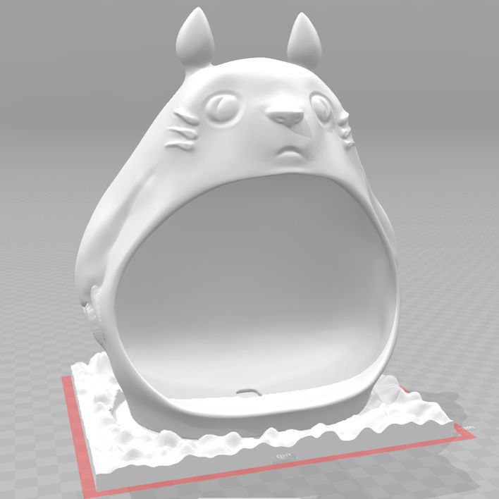 Totoro 3D print model_21