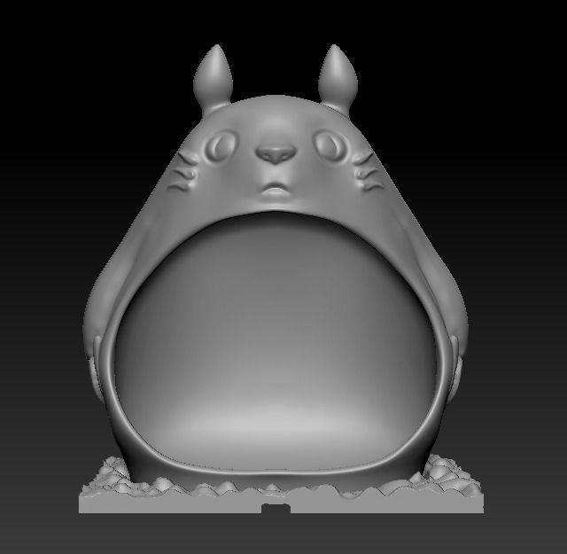 Totoro 3D print model_3